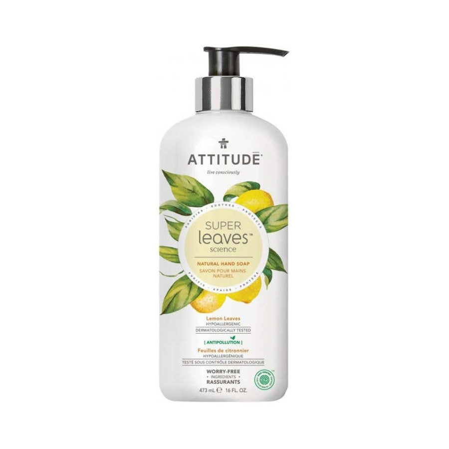 Attitude Mydło do rąk (cytryna) hipoalergiczny 473 ml